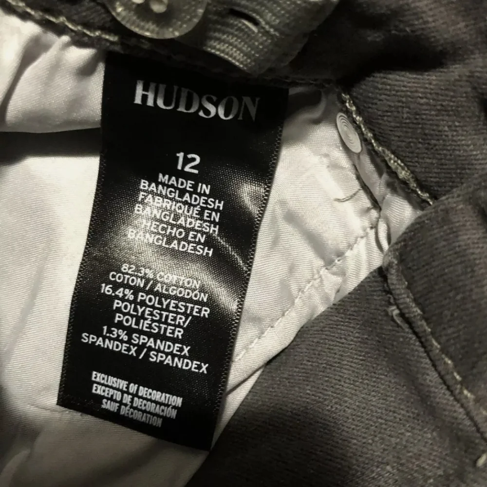 NWT Girl's Hudson Splice Flare Distressed Jeans - Picture 6 of 10